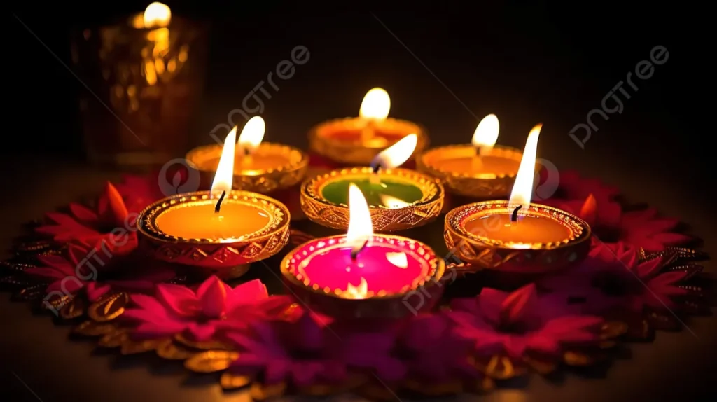 Diyas and Candles